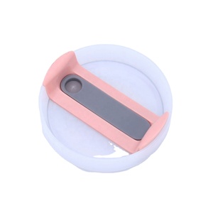 Customized Logo Eco-Friendly 40 oz Stainless Steel Tumbler with Handle & Straw Lid Insulated Reusable Cupholder Friendly <b>Mug</b> - Product Image 2