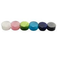 Huiying Diy 6mm Dilatateurs d'oreille en pierre d'opale pour piercing corporel, tunnels et plugs en pierre