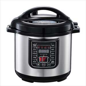 หม้อหุงข้าวไฟฟ้าอัจฉริยะ 8 ลิตร ควบคุมด้วยระบบสัมผัส ลดน้ำตาล พร้อมเคลือบกันติด หม้ออัดแรงดันไฟฟ้าสแตนเลส - Product Image 1