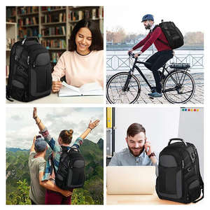 Custom Oversized Waterproof Oxford <b>Travel</b> Rucksack Durable Business <b>Laptop</b> Backpack With Usb Unisex Single-shoulder School <b>Bag</b> - Product Image 4