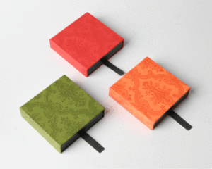 Boîte de rangement transparente pour bijoux avec logo personnalisé Boîte à tiroir en <span class=keywords><strong>papier</strong></span> de luxe pour bague de collier Boîte d'emballage en <span class=keywords><strong>suspension</strong></span> avec film PE 3d Joyas - Product Image 6