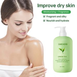 Crema Cosmética Halal Natural y Orgánica, la Mejor Loción Corporal Humectante, Iluminadora, Refrescante y Suavizante de Té Verde - Product Image 4