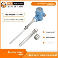 Transmetteur de température intégré, sonde de type K Pt100, affichage numérique ABS, capteur de résistance thermique en platine antidéflagrant
