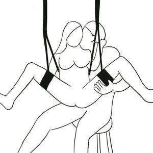 SM sexe Position amour forte balançoire sexe meubles outil auxiliaire accessoire fantaisie <span class=keywords><strong>Yoga</strong></span> jouet érotique - Product Image 3