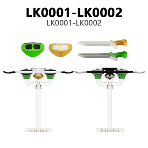 LK0001 LK0002 Superhéroes Duende Verde Norman Osborn Super Villano Bloques de Construcción Educativos DIY para Niños Juguetes de Regalo - Product Image 2
