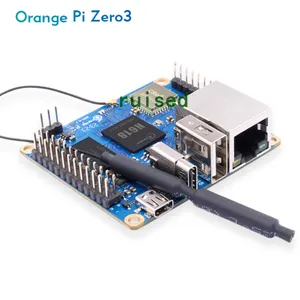 Orange Pi Zero3 0 3 1G 1.5G 2G 4G RAM Allwinner H618 64-bit WiFi5+BT 5.0 ZGigabit LAN Port Mini PC Single Board Computer