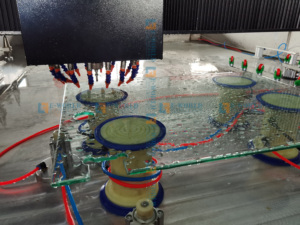 Máquina CNC EWORLD ATC para Corte y Pulido de Vidrio, Pulido Automático de Alta Precisión para Componentes Centrales de Motores/Bombas - Product Image 6