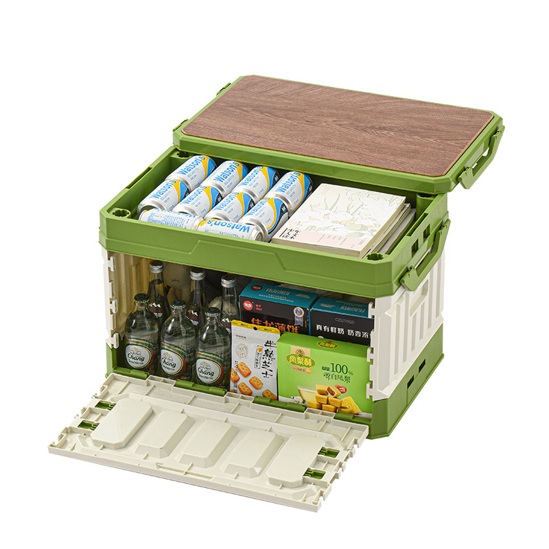 Double couverture en bois - blanc et vert