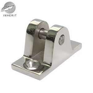 Stainless Steel Mountain Base 52x25mm Bimini <b>Top</b> Hardware For Yacht Sunshade Fixing - Product Image 4