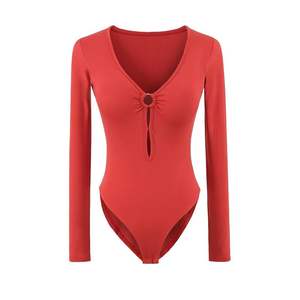 Body Sexy con Escote en V para Mujer, Diseño Hueco de Runwaylover - Product Image 5