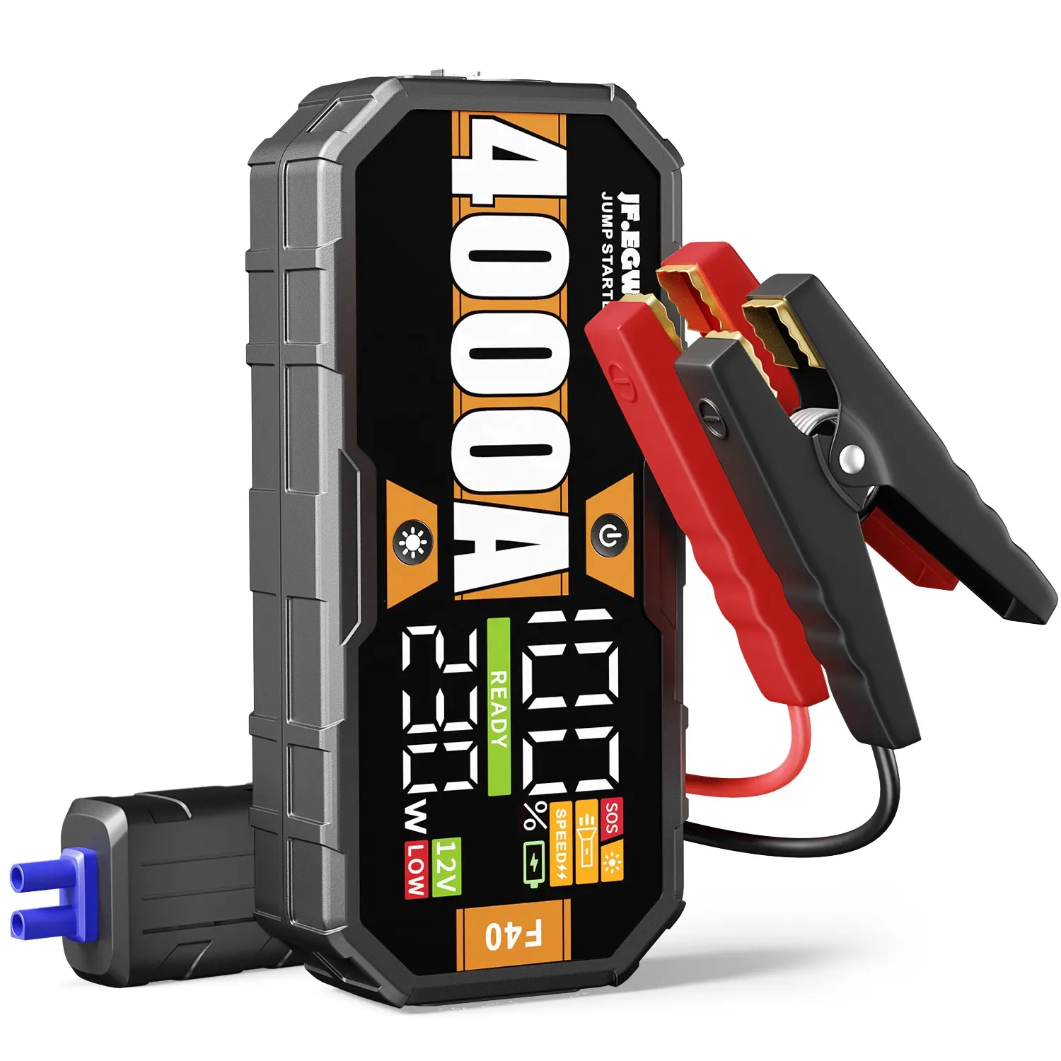 4000A mais novo 65W Power Bank Carro Jump Starter multifuncional portátil 12V Carregador de Bateria de Lítio Jumper Carro Booster Ferramenta segura