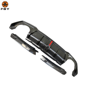 Style <span class=keywords><strong>KB</strong></span> de haute qualité avec diffuseur de pare-chocs arrière en Fiber de carbone léger pour BMW G22 4 Series 2020 + Kit de carrosserie en Fiber de carbone de voiture - Product Image 4
