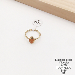 XUPING Jewelry Wholesale Bulk Stainless Steel Cute Children <strong>Kid</strong> Girl Hang <strong>Ring</strong> - Product Image 6