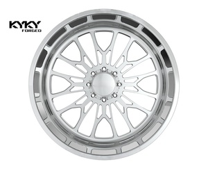 Rines de Camioneta Pulidos 24x14 26x14 Super Single con Tapas Centrales Flotantes 8x170 8x180 8x6.5 para Chevrolet Silverado 1500 2500 - Product Image 3