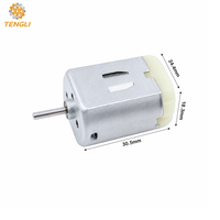 Motor DC Mini 6V 12V 18V 24V 18000RPM Grosir untuk Perahu, Sepeda Listrik, Bor, Pompa, Kipas - Dudukan Flens Anti Bocor