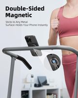 Nouvel arrivage : Support de téléphone magnétique 3-en-1 avec anneau de maintien et aimants N52 double face pour coques iPhone 17 et 16