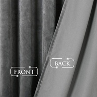 Rideaux en velours sur mesure de haute qualité avec œillets et cantonnières pour chambres et salons, pour fenêtres de maison