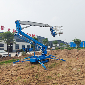 18 מ '20 מ' סל סל רוטרי סל עבודה מעלית פלטפורמת סריקה מתכווננת מעקב אחר העכביש בום להרים - Product Image 4