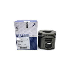 Piston de moteur diesel IZUMI 6 cylindres 125 mm S6D125 6251-31-2510 6251312510 pour excavatrice PC400 PC450 et chargeuse sur pneus WA470 WA480 - Product Image 1