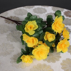 Bán Sỉ Hoa Đỗ Quyên Nhân Tạo Hoa Trang Trí 7 Dĩa Đỗ Quyên Cho Tôi Trang Trí Công Viên - Product Image 2