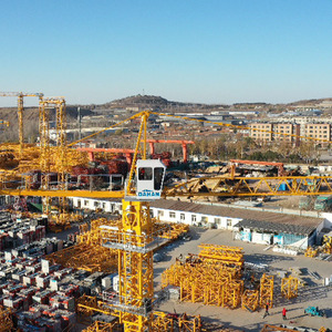 Grúa Torre TC5013S-5 del Fabricante para Obras de Construcción, Talleres, Puentes y Edificios de Gran Altura con Componentes de Motor de Engranaje Central - Product Image 5