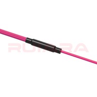 Kabel Patch serat optik pabrik MPO ke FC UPC Multimode OM4 8 Core Simplex FTTH Jumper kabel serat optik