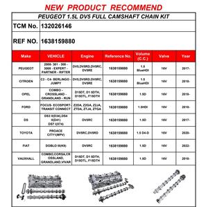 Conjunto de Culata OE 1638159880 para Peugeot 1.5 Dv5 Citroen C3C4 <span class=keywords><strong>Ford</strong></span> Focus Ds3 Ds4 <span class=keywords><strong>Proace</strong></span>  Piezas de Auto CG - Product Image 5