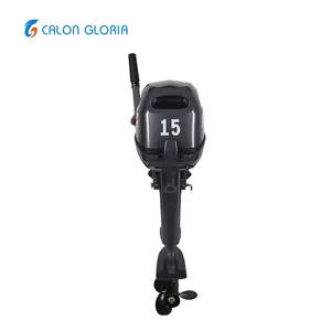 Motorlu tekne 2 zamanlı 15 hp CE onaylı kaliteli makine motorları tekne motorları dıştan takma motor Calon Gloria dıştan takma motor