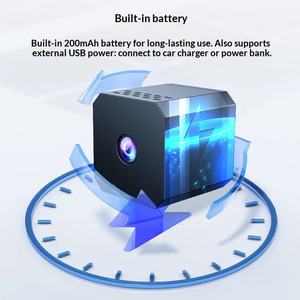 Mini caméra <span class=keywords><strong>espion</strong></span> F1 1080P WiFi, la plus petite caméra de surveillance sans fil avec vision nocturne, caméra de sécurité portable DIY pour intérieur - Product Image 2