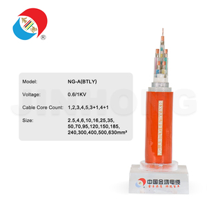 Câble ignifuge de classe A NG-A(BTLY) 0,6/1 kV, <span class=keywords><strong>gaine</strong></span> en cuivre <span class=keywords><strong>isolée</strong></span> minéralement flexible LSZH - Product Image 4