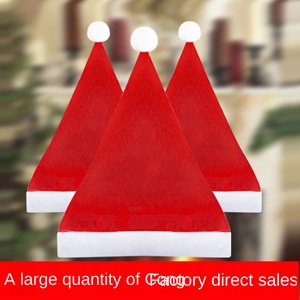 Cross-Border Explosions <strong>Christmas</strong> <strong>Hats</strong> Non-Woven <strong>Christmas</strong> Decorations <strong>Children's</strong> Adult <strong>Hats</strong> - Product Image 2
