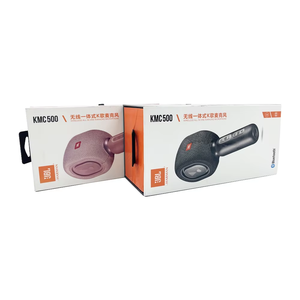 ไมโครโฟนคาราโอเกะไร้สาย <span class=keywords><strong>JBL</strong></span> KMC500 ของแท้ ลำโพงบลูทูธออลอินวัน พร้อมระบบเสียงสะท้อน DSP ป้องกันเสียงหอน สำหรับงานปาร์ตี้ที่บ้าน - Product Image 2