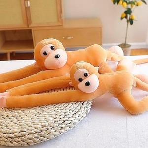 Al por mayor Adorable y colorido sujetacortinas de peluche de mono de brazos largos, relleno de algodón PP, anticolisión, de tela de felpa súper suave - Product Image 3