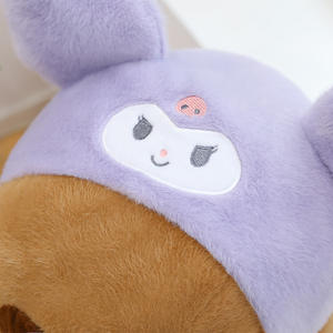 Premio capibara peluche giocattolo artiglio bambola con cappuccio funzione di trasformazione morbido Hello KT animale imbottito regalo per bambini - Product Image 2