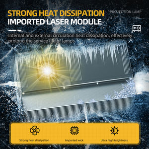 30W Full-Color LED Laser Projection <b>Light</b> IP67 Waterproof DMX512 <b>Control</b> Mode Outdoor KTV Firefly Starry Atmosphere Stage <b>Lights</b> - Product Image 4