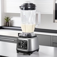 Machine à lait de soja électrique à grains fraîchement moulus, grande capacité, haute puissance, pour les cafés et les restaurants, en plastique alimentaire