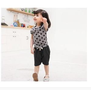 Ensembles de vêtements pour filles, manches courtes, motif Tables Chair Spot Design - Product Image 3