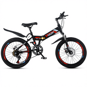 Bicicletta da Montagna Pieghevole a Doppia Sospensione con Freni a Disco e Velocità Variabile per Studenti delle Scuole Primarie e Secondarie - Product Image 4