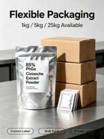 Extrait de Cistanche Tubulosa Haute Puissance 40% Échinacoside 16% Acteoside – Complément Herbal Naturel en Vrac pour la Santé des Reins et du Cerveau