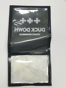 PVC Bag Inflatable Air <b>Down</b> <b>Feather</b> Label Custom Shape Color Logo <b>Down</b> Jacket Hang Tag Set - Product Image 3