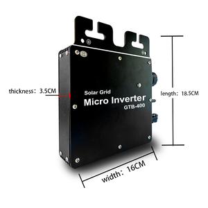 Elege - Inversor Solar de Onda Sinusoidal Pura de 400 W de Salida Única, 95% de Eficiencia en Red - Product Image 1