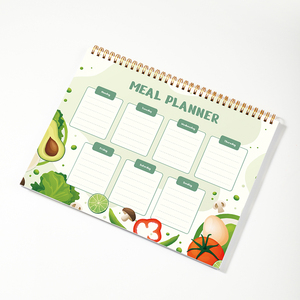 Kế hoạch bữa ăn với danh sách tạp hóa thực đơn chuẩn bị bữa ăn lập kế hoạch notepad chế độ ăn uống lành mạnh và kế hoạch theo dõi giảm cân - Product Image 4