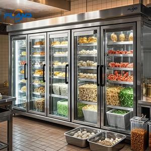 20 + ans d'expérience dans l'industrie de la chambre froide de la <span class=keywords><strong>boucherie</strong></span> Chambre froide avec portes en verre Équipement de réfrigération de plain-pied Commande en gros Remises - Product Image 6