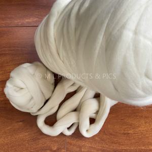 2025년형 자이언트 청키 100% 메리노 울 탑스 로빙사 카펫 양모 - Product Image 6