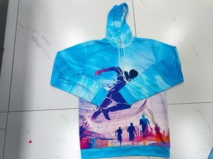 Unisex Custom 5K <b>Run</b> Printed Oversized Heavyweight Fleece <b>Hoodies</b> Embroidered Sublimation Marathon <b>Hoodies</b> for Adults - Product Image 3