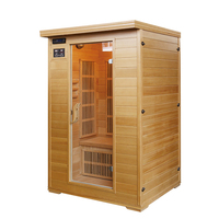 Cabine de sauna vapeur à domicile sur mesure, équipement complet de sauna vapeur pour villa privée
