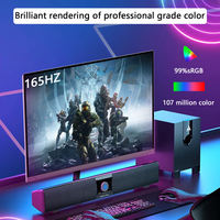 Écran d'affichage de jeu sans cadre 27 pouces 1920*1080p FHD 1ms, panneau IPS, ordinateur de bureau, écran LCD LED, moniteur de jeu PC, 165hz