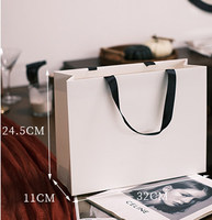 Sac ceinture intérieur en tissu en stock, sac en papier, sac de shopping, sac à vêtements