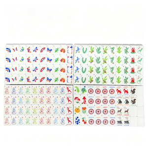 Modern Luxury Customized Patterns Acrylic American Mahjong Tiles High-end Crystal Mahjong <strong>Table</strong> 4-Player <strong>Chess</strong> Card Games - Product Image 1