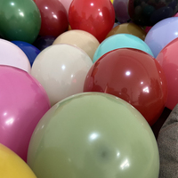 Ballon en latex mat premium de 12 pouces, 2,8 g, certifié EN71, décoration de fête de Noël pour les présentations festives